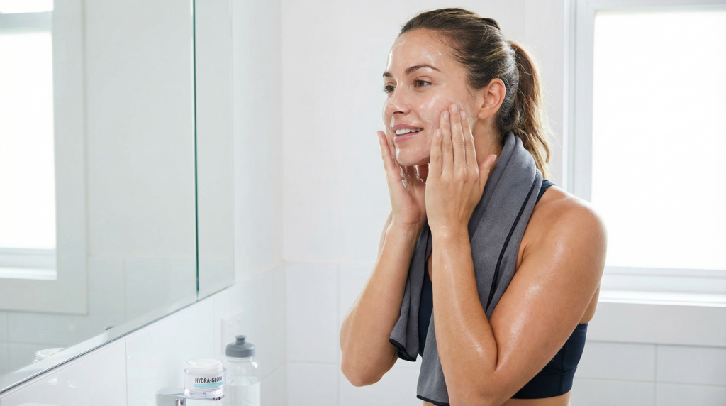 Cuidado de la piel antes y después de entrenar: guía completa de la rutina